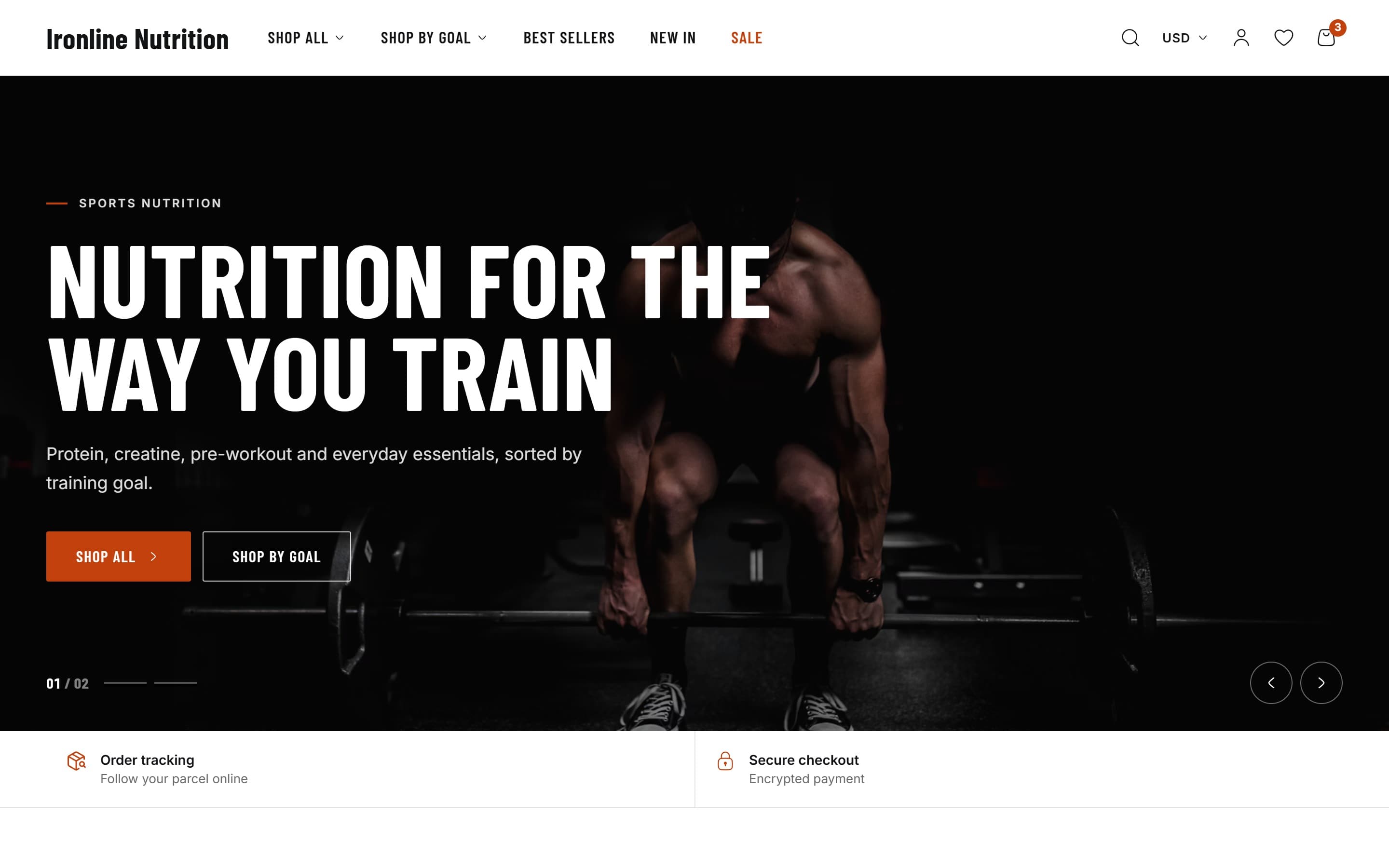 Brawn theme storefront